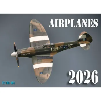 Kalendář Nástěnný kalendář Airplanes 2026