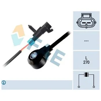 Čidlo automobilu Senzor klepání FAE FAE60244
