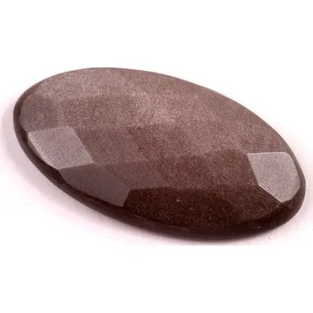 Přírodní kámen Kabošon Broušený Stříbrný Obsidián č.6722 (33x18x6mm)