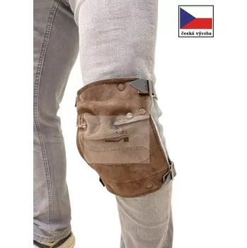 Chránič kolene REPA nákoleník kožený pár