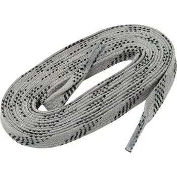 Tkaničky do bot Hokejové tkaničky WINNWELL WAX LACES 130" Šedá