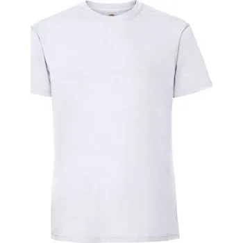 Tričko pánské Iconic 195 Ringspun Premium Fruit of the Loom Bílá L