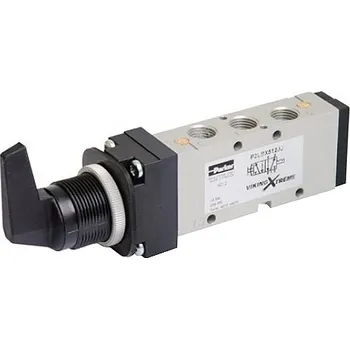 Ventil Pneumatický ventil VikingXtreme G1/4", 5/2, otočná páka/páka, 16 bar Origa Parker P2LBX512JJ