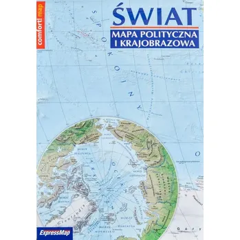 Świat Mapa polityczna i krajobrazowa laminowana mapa XXL 131 000 000 Kolektiv autorů
