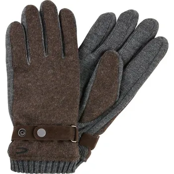Rukavice RUKAVICE CAMEL ACTIVE GLOVES DARK BROWN