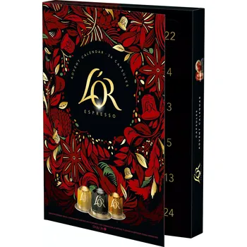 L'OR Espresso adventní kalendář 2025 24 ks