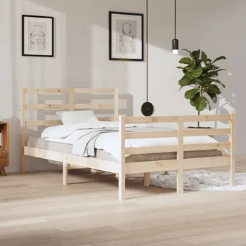 Postel zahrada-XL Rám postele masivní borovice 120 x 200 cm 3105001