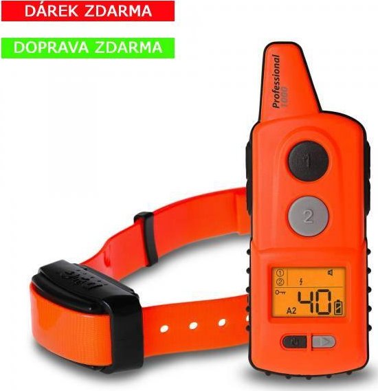 DOG Trace elektronický výcvikový obojek d-control professional 1000 ORANGE