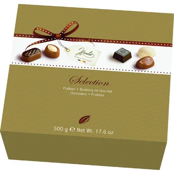 Belgické pralinky Hamlet - Selection zlaté, 500 G