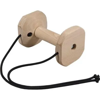 Obojek pro psa DOG Trace elektronický výcvikový obojek Aportovací dřevěná čínka se šňůrami 650g