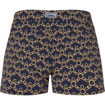 Dámské plavky PLAVKY VILEBREQUIN TURTLES CHAIN STRETCH BLEU MARINE