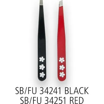 Péče o řasy a obočí Kellermann Pro Future pinzeta FU34251RED červená