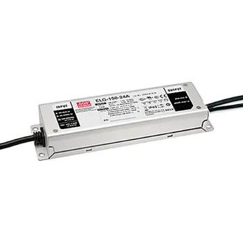 Příslušenství pro svítidlo FANEUROPE Driver MW ELG konst.napětí IP67 DIMM výstup DC 24V 6,25A 150W vstup AC100-305V DC142-431V 21,9x6,3x3,5 cm - FANEUROPE FAN I-DRIVER-ELG-150-24