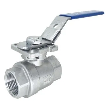 Vodovodní kohout Kohout kulový 2-dílný - ISO 5211 - 1.4408: 1"