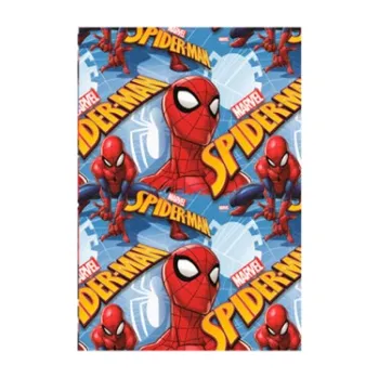 Blok Balící papír Spider-Man bledě modrý
