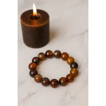 Náramek Náramek achát 8mm 23-526