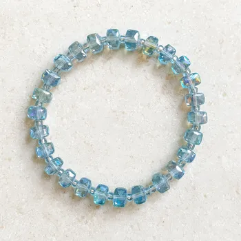 Náramek Náramek z lesklých kamínků 23-544