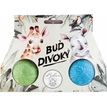 bomba do koupele Dárkové balení šumivých bomb do koupele 2x110 g - Buď divoký