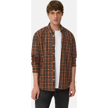 Pánská košile KOŠILE CAMEL ACTIVE LONGSLEEVE SHIRT CINNAMON