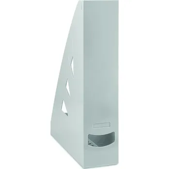 Set školních potřeb Office Products stojan na časopisy, A4/70 mm, šedý