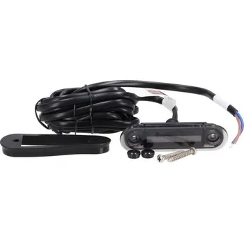 Přídavný světlomet Obrysové LED světlo bílé 12/24V oválné kouřové Boreman Boreman 1001-6003C, , ,