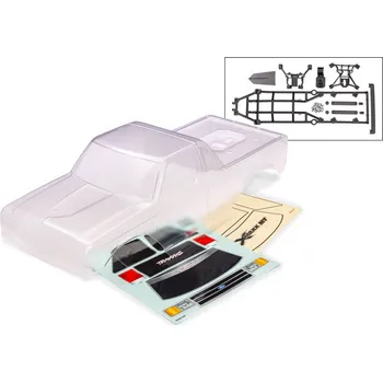 RC náhradní díl Traxxas karosérie X-Monster Ford F-150 čirá (pro X-Monster)