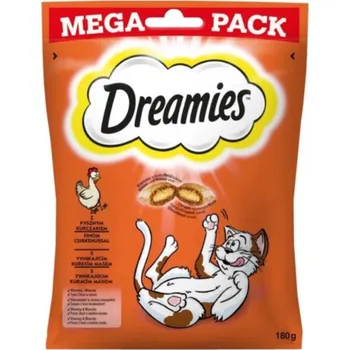 Pamlsek pro kočku Dreamies Mega Pack kuřecí 180g cat