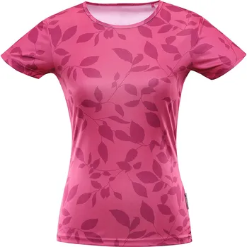 Dámské tričko Dámské rychleschnoucí triko Alpine Pro QUATRA - tmavě růžová / M