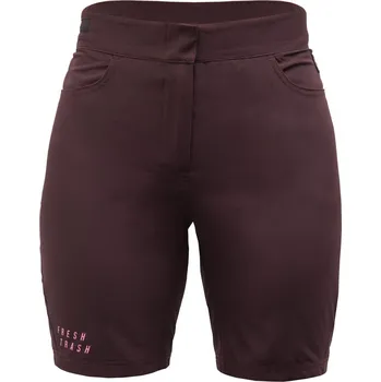 cyklistické kraťasy Fresh Trash FT Women's Rider Shorts Port Red Velikost: XL