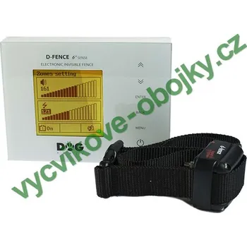 Obojek pro psa DOG Trace elektronický výcvikový obojek d-fence 202 - bílý generátor