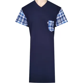 Pánská noční košile Pánská Noční Košile FOLTÝN NK452 Velikost: 4XL, Materiál: Krátký rukáv