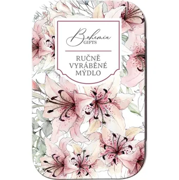 Mýdlo Tuhé mýdlo v plechové krabičce 80 g – vinná réva