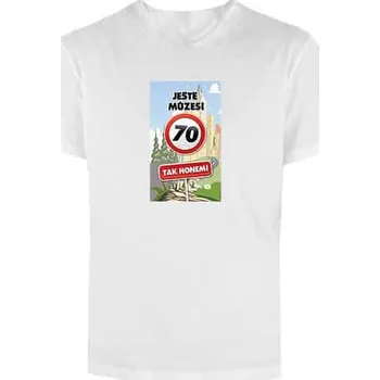 Pánské tričko Tričko s potiskem k 70. narozeninám - Tak honem - S