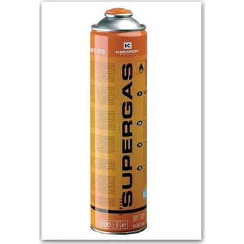 GCE KEMPER SUPERGAS 575 náhradní bombička plyn 336g závit 7/16" vnější