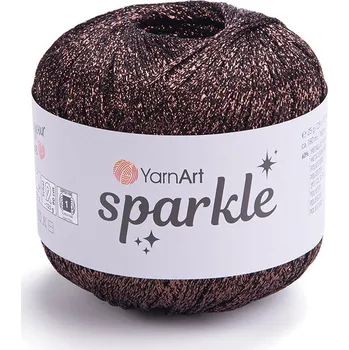 Příze Yarn Art Sparkle 1354 hnědá