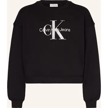 Dámská mikina Calvin Klein Dívčí Mikina, černá, 140