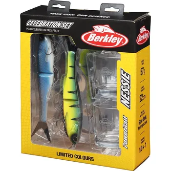 Umělá nástraha BERKLEY Powerbait Celebration Set Nessie 22cm + Sklenice – Limitovaná Sada
