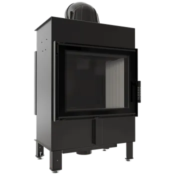 Krbová vložka Krbová vložka z oceli KRATKI LUCY TUNEL 12 kW, průměr 200 plechová záda LUCY/12/T/BLACHA/TYL