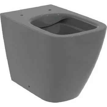 Klozet Ideal Standard i.Life B - Stojící WC, vario odpad, RimLS+, lesklá šedá T461658