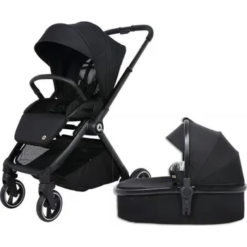 Kočárek Kočárek pro děti TOPMARK Diaz set 2v1 sportovní + korbička black