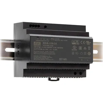 Příslušenství pro svítidlo FANEUROPE Driver DIN ULTRA SLIM 24 V DC 150 W 6,25 A vstup AC 85-264 V / DC 120-370 V 10,5 x 9 x 5,45 cm - FANEUROPE FAN I-DRIVER-HDR-150-24