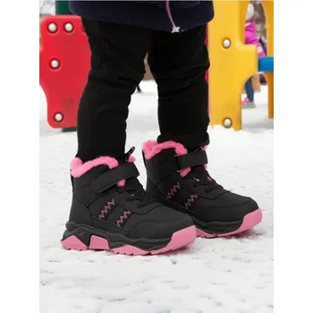 Dívčí oblečení Sinsay - Šněrovací Boty - černá - 438GM-99X - 438GM-99X-25