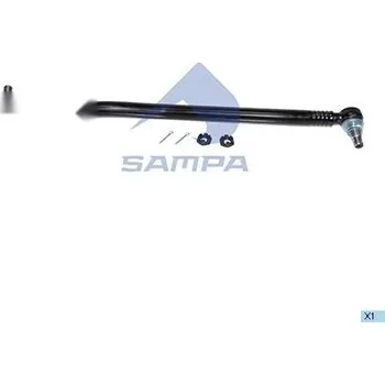 Tyč na sprchový závěs Příčná řídící tyč MB SAMPA 097.611, , ,