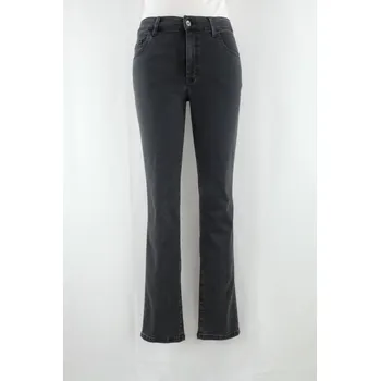 PIONEER® DÁMSKÉ ROVNÉ JEANS BETTY -TMAVĚ ŠEDÉ 38/34