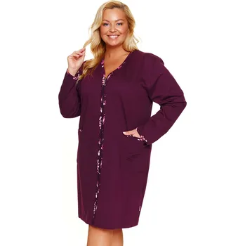 Dámský župan Dámský župan Doctor Nap SMZ.7319 Plus size Barva: Bordó, Velikost: L