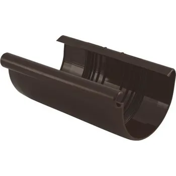 okap Spojka žlabu okapu RG 125 mm, hnědá, , Marley 075655