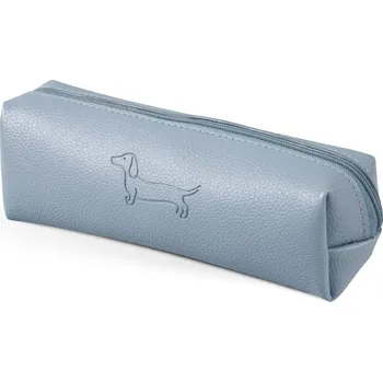 Penál Penál etue mini cube Sausage Dog light gray 5,5x,5,5x19cm 8071376