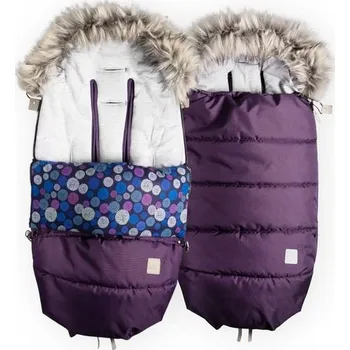 Fusak Beztroska fusak s kožešinou 100 cm plum