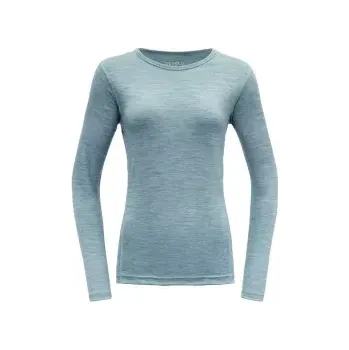 Devold BREEZE dámské triko s dlouhým rukávem Cameo Melange