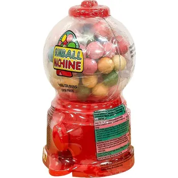 Žvýkačka Zásobník s kulatými žvýkačkami 120 g - červený